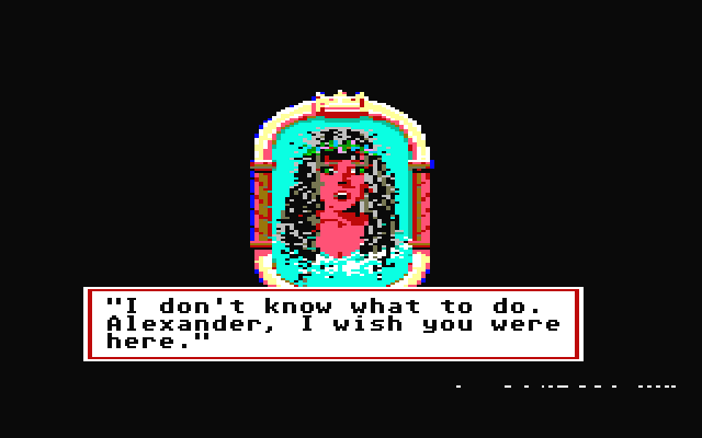 King's Quest VI - Heir Today, Gone Tomorrow atari screenshot